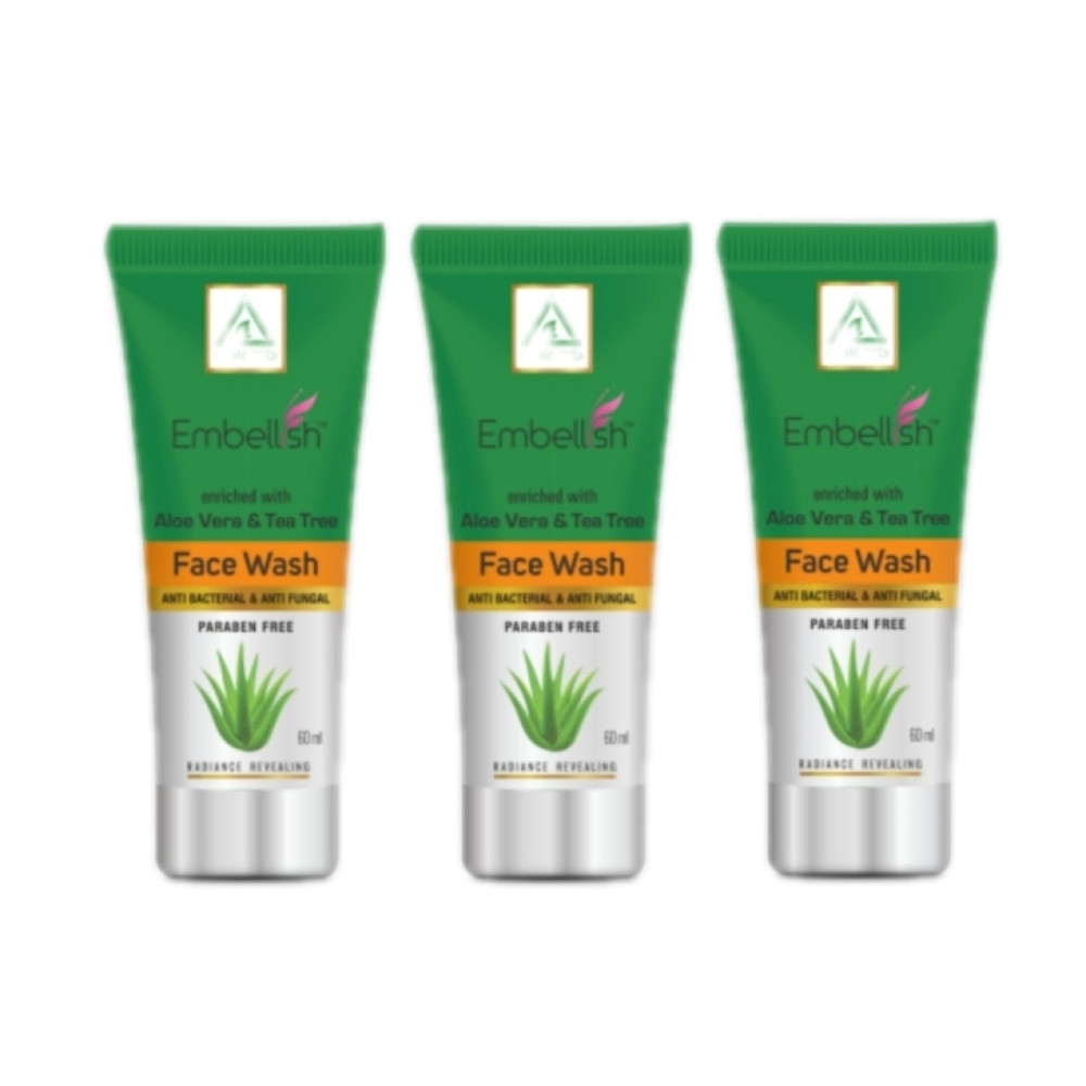 Aplomb Embellish Tea Tree Face Wash 60ml(pack of 3)