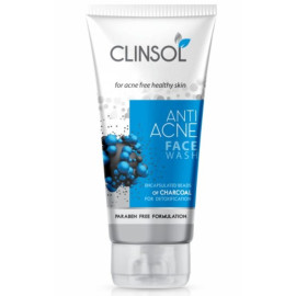 Clinsol Anti Acne Charcoal Face Wash 70gm