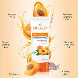 Meglow Apricot Scrub 70gm