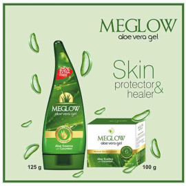 Meglow Aloe Vera Gel 125gm