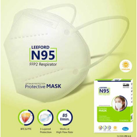 Leeford FFP2 Respirator N95 Face Mask ( pack of 10pcs)