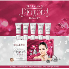 Meglow Sparkling Diamond  Facial Kit