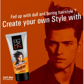 RockOn Hard Hold Hair Styling Gel 60gm