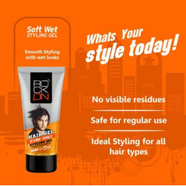 RockOn Hard Hold Hair Styling Gel 60gm