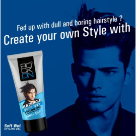 RockOn Soft Wet Hair Styling Gel 60gm