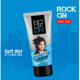 RockOn Hard & Soft Hair Styling Gel 60gm ( Pack of 2pc hard gel & 2pc soft gel) 