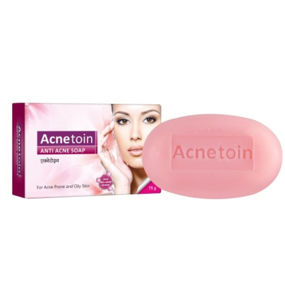 Leeford Acnetoin Anti Acni Soap for Oily and Brighter Skin 75gm