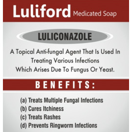 Leeford Luliford Luliconzole Medicated Soap 50gm