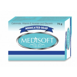 Leeford Medisoft Vitamin-E and Glycerine Antibacterial Soap 75gm