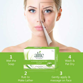 Alite  Active Neem & Aloevera Soap 75gm