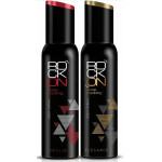 RockOn Unisex Elegance & Impulse Deodorant Body spray 150ml ( pack of 2)