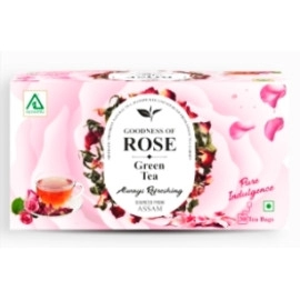 Aplomb Rose Petals Green Tea (30's Tea Bags)