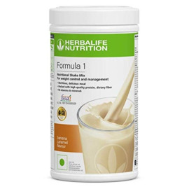 Herbalife Formula 1 Shake Mix Powder 500gm ( Banana Flavour)