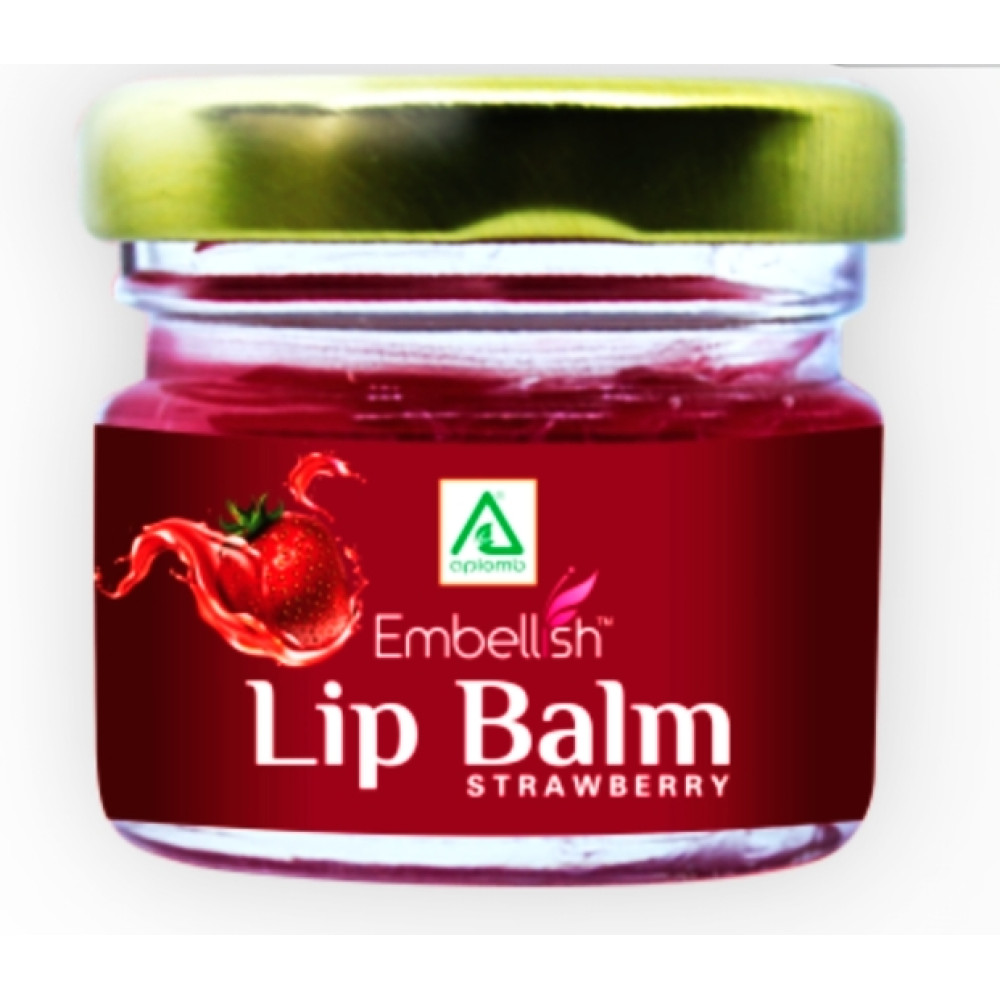 Aplomb Embellish Lip Balm 10gm ( Strawberry)