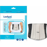 Leeford Lumbo Sacral Belt for Back Support & Stabilization, Men and Women (Size - XL) Black 