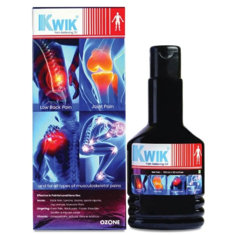 Ozone Kwik - Pain Relieving Oil 120ml