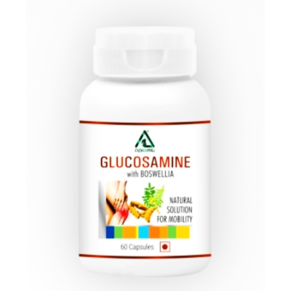 Aplomb Glucosamine with Boswellia (60 Capsules- Jar)