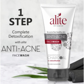 Alite Anti - Acne Face Wash with Charcoal 70gm