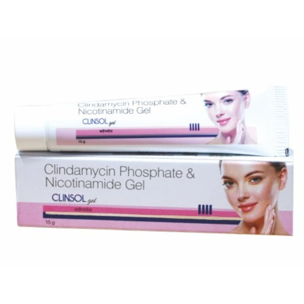 Clinsol Anti - Acne Gel For Acne & Pimple Free Skin 15gm