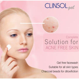 Clinsol Anti - Acne Gel For Acne & Pimple Free Skin 15gm