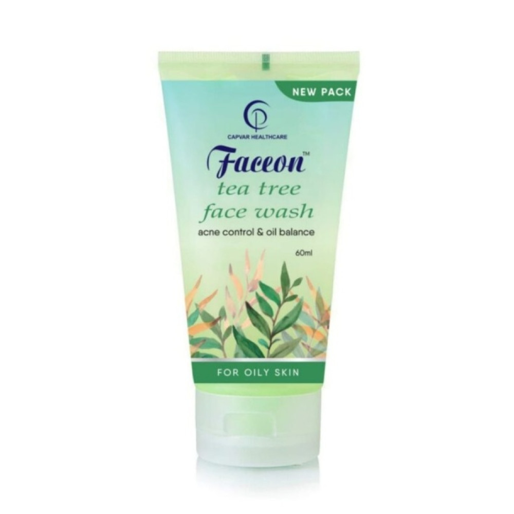 Faceon Tea Tree Face Wash 60ml