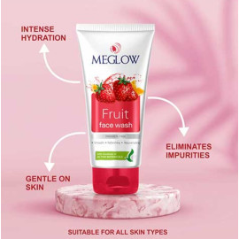 Meglow Fruit Face Wash 70gm