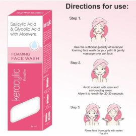 Leeford Keracylic Foaming Face for Acne Free Skin 60ml