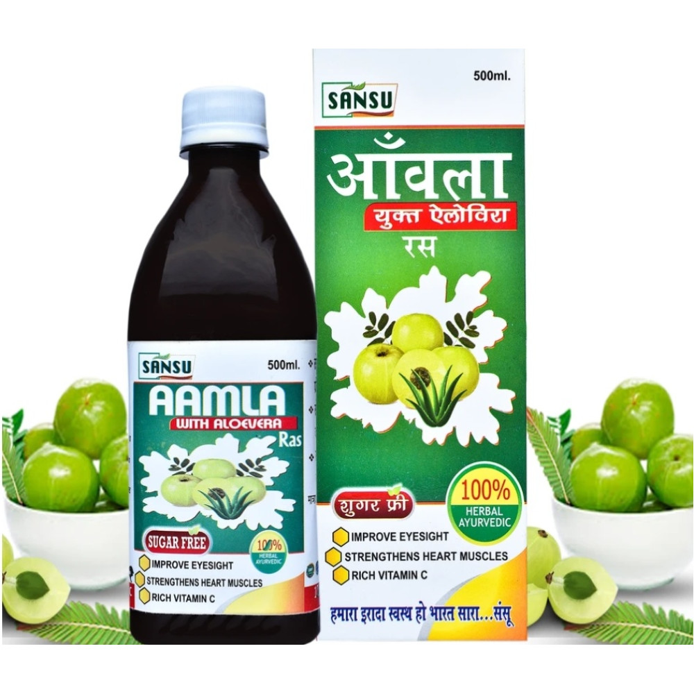 Sansu Amla Aloe Vera juice 500ml