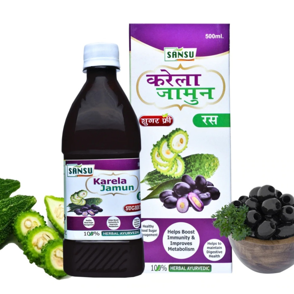 Sansu Karela Jamun Ras 500ml