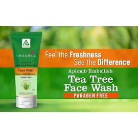 Embellish Tea Tree Face Wash 60ml