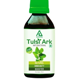 Aplomb Tulsi Ark | Natural Immunity Booster | Whole leaf equal extracts of Rama Shyama and Karpoori Tulsi species | Immunity Booster | Rich in Antioxidants | Relief from cough & cold (60 ml)